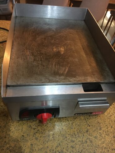 Anvil Flat Top Grill 400mm Electric