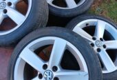 Vw polo tsi mags with tyres