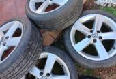 Vw polo tsi mags with tyres