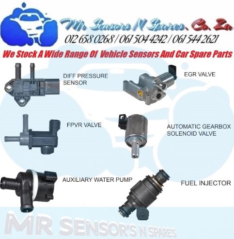 EGR Valves FPVR Valves Diff Pressure Sensors Automatic Gearbox Solenoid Valves Auxiliary Water Pumps Fuel Injectors